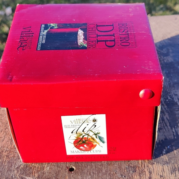 NWOT Bistro dip chiller by Gourmet Du Village new in box - Picture 5 of 5